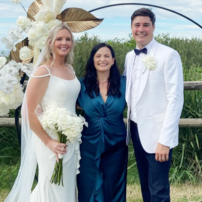 Kelly Hayes Celebrant - Testimonial from Biance & Andrew